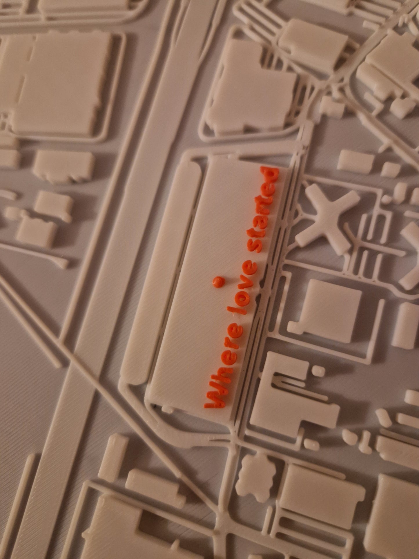 3D Map mit Bilderrahmen