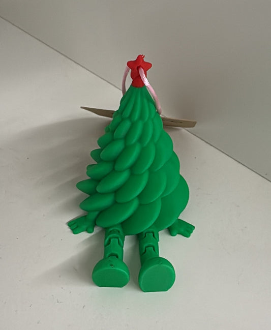 Tannenbaum mit Wackelbeinen